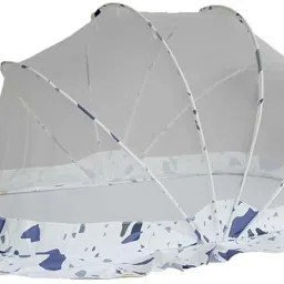 fleming's Nylon Infants Baby Folding Mosquito Net (Crib net) Regular size Mosquito Net image 5