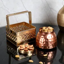 amaya decors Basket With Jar SIngle-picture-22