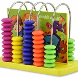 Educational Abacus Tool Kit for Kids Children, Multicolour-image-1