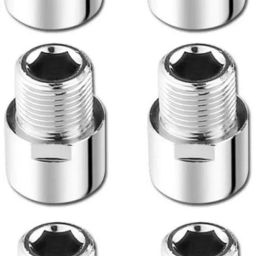 Extension Nipple Faucet For Fitting Full Brass 1inch Silver Chrome Pack Of 6 Faucet Nozzle-image-48