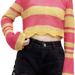 Casual Regular Sleeves Color Block Women Multicolor Top-image-21