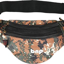 BAGS N PACKS Stylish Waist Pouch/Bag Elegant Style Travel Pouch Passport Holder(Army Print) Waist Pouch-image-66