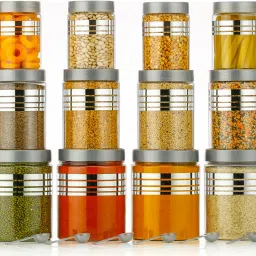 reeq Plastic Grocery Container- 1200 ml, 650 ml, 350 ml image 2