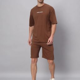 Tshirt Regular Shorts Co-ords Set-image-3