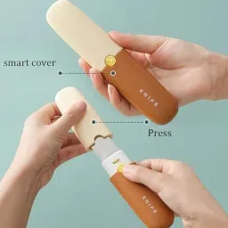 Vegetable Peeler 2 in 1 Steel Peeler with Knife (Color as Per Availability) Kitchen Tool Set-image-73