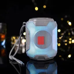 NKL GOOD QUALITY A005|3D Speaker Heavy Bass Led Ultra 3D Bass Portable Wireless Bluetooth Speaker TF-card supported for homeOutdoor activities Sound Box Bluetooth Speaker Splashproof Superb High bass Portable Bluetooth Speaker Big sound smart speakerS plash-Proof Speaker Speaker Mod image 4