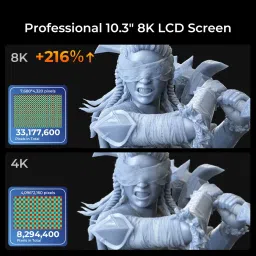 wol3d Creality Halot Mage Pro Resin 3D Printer 3D Printer image 4