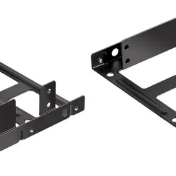 LipiWorld Pack Of 2 Dual 2.5 inch to 3.5 inch Internal Hard Disk Drive SSD/HDD Adapter 3.5 inch SSD/HDD Adapter Mounting Kit Bracket-16