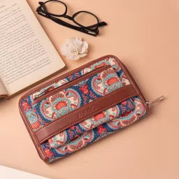 Women Casual Multicolor Jute Wallet-9