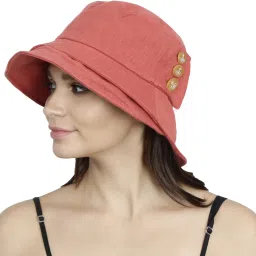 FabSeasons Foldable Cotton Fashion Beach Cloche / Caps / Hats for Girls & Women-22