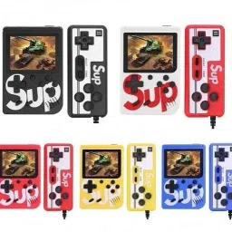 New game console best handheld game system SUP gamebox 400 in 1 Games Retro Z111 (Console Handheld Classical Game PAD box s6 with TV output) image 3