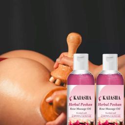Relaxing Body Rose Massage oil for all Skin For Women & Me-image-25