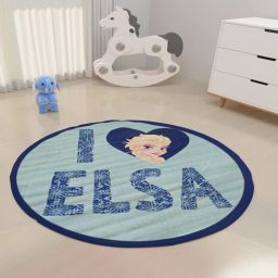 Multicolor Kids Nylon Round Carpets Machine Made Round Carpet-image-4