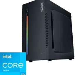 LATHOR Core i3-2nd Generation | 16GB RAM | 256GB SSD | 500GB HDD | RGB Flow C2 | KEJFO Intel Core i3-2120 Processor (16 GB RAM/Intel® HD 2000 Graphics/500 GB Hard Disk/256 GB SSD Capacity/Windows 11 Home (64-bit)) Mid Tower with MS Office-22