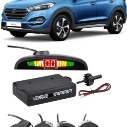 PKNB0204 Black Car Reverse Parking Sensor with LED Display 4 Sensor PKNB0204 Parking Sensor-picture-0