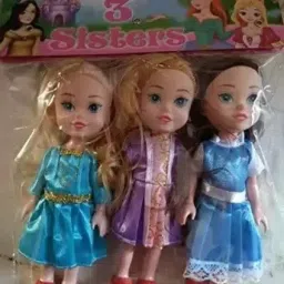 Set of 3 Snow Sisters Cute Doll for Your Liitle ONE-14