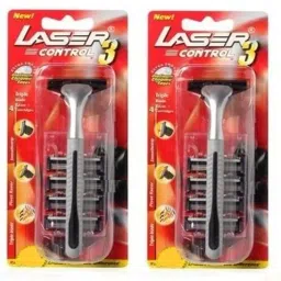 Control 3 Razor Set (4 Razor, 20 Cartridges)-image-4