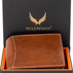 Men Trendy, Evening/Party, Casual, Formal Brown Genuine Leather RFID Wallet-image-61