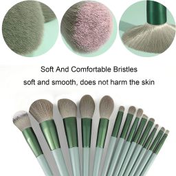 beauty buckteer 13 Unique MAKEUP BRUSH SET WITH POUCH image 3