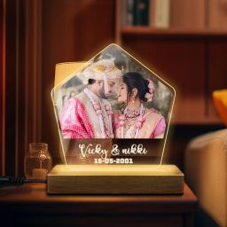 Anniversary Gift for Couples Husband Wife Wedding Birthday Valentine s Day Table Lamp-image-9