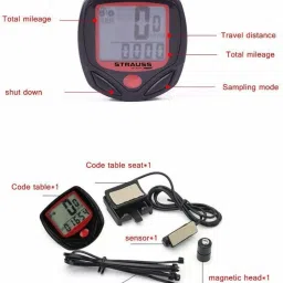 blapoxe Bike Speedometer LCD Display Cycling Odometer Wireless Cyclocomputer image 4