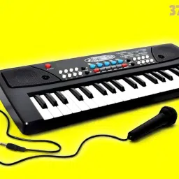 37-Key Musical Piano Keyboard with Microphone 430A1 Song Record Feaure_P435-image-76