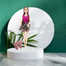 Fashion New doll set with movable hands & legs and multiple accessories-image-15