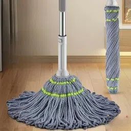 Self Wringing Twist Mop with Extendable Handle Microfiber Cleaning Mop for Home Microfibre Wet and Dry Brush-image-43