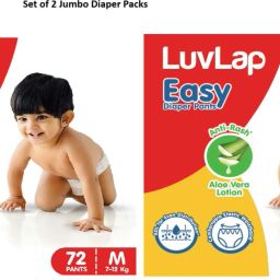 Easy Diaper Pants 7 to 12Kg, Jumbo Pack (72 x2 =144 Psc) - M-image-56