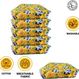 New Born Baby Tikoni/Langoti/Nappies Made of 100% Pure Cotton (Pack of 6)-23