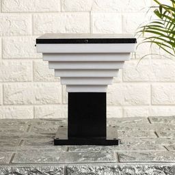 areezo Waterproof Outdoor Gate Light for Home & Garden (Bulbnot Incl.) (Pack of 1)(Deluxe Black) Gate Light Outdoor Lamp-picture-25