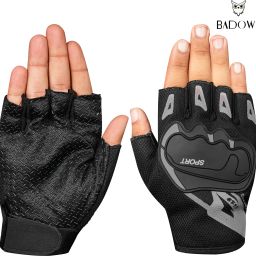 Half-Finger Sports Gloves for Men & Women, Anti-slip, Breathable, Cycling Cycling Gloves-15