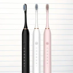 Glintcare USB Rechargeable Toothbrush with 3 Replaceable Brush Heads Electric Toothbrush-image-27