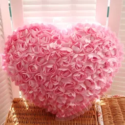 Heart Cushion Soft Stuffed Plush Toy Gifts for Love Girl husband Wife - 37 cm-image-29