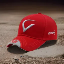 Embroidered, Solid, Self Design Sports/Regular Cap-image-13
