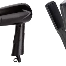 Zooper Hair Straightener With Foldable Hair Dryer Personal Care Appliance Combo-image-53
