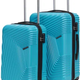 Hard Body Set of 2 Luggage 4 Wheels - Monaco - Teal-image-12