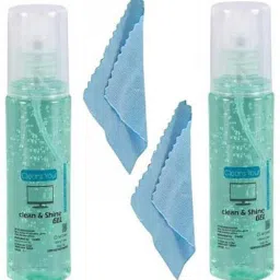Eris Inc Screen Cleaner Kit Two 100ml- Best for LED & LCD TV, Computer Monitor, Laptop, and iPad Screens for Computers, Laptops, Mobiles-14