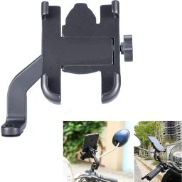 Phone Holder Motorbike Rearview Mirror Holder Mount Universal Bike Mobile Holder-11