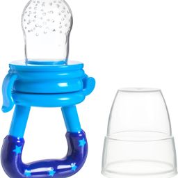 dn brothers Silicon Food and Fruit Nibbler/ Feeder/ Pacifier for Infants (Pack of 2) - SILICON image 2