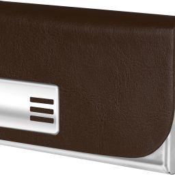 Men & Women Casual Brown Artificial Leather Card Holder-image-93