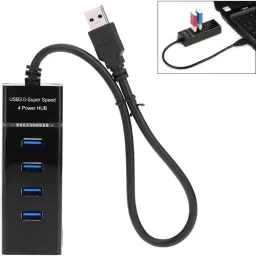 TERABYTE USB HUB 3.0 4 Port USB USB HUB 3.0 4 Port USB Hub 3.0 Adapter Cable with 5Gbps Speed USB Hub image 5