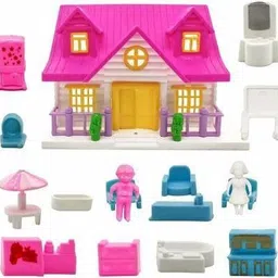 kid kraze Dream Funny House Play Set Doll House Set for Boys and Girls_96-picture-37