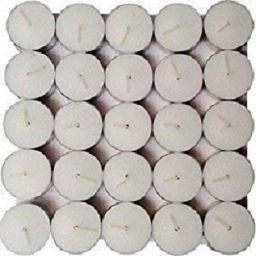 4 Hours Burn Time Paraffin Wax Tea Light, Pack of 50, Unscented- 150 GRM Candle-image-55