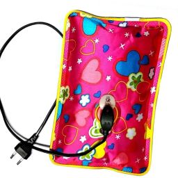 Best Quality Electric Rechargeable Heat Bag Hot Bottle Pouch Warm for Winter Aches/ Body Pain Reliever electric 1 L Hot Water Bag-image-77