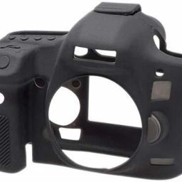 Digicom Silicone Cover Protective Camera Case Cover for Canon 5D Mark III Camera-Black Camera Bag-image-21