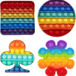 Pop It set of 4 (square flower, circle tree)-image-1