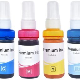 canoff T673 Ink for Epson L800 , L801 , L805 , L810 , L850, L1300 , L1800 , L605 Black + Tri Color Combo Pack Ink Bottle-picture-10