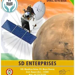 A4 Spiral Notebook, 400 Pages, Unruled Plain Paper, 75 GSM with Free Ball Pen A4 Notebook Unruled plain 400 Pages-image-11