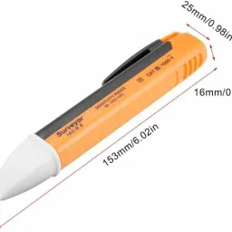 stuti Non-Contact AC Voltage Tester Alert Pen Volt Test Meter Detector Sensor 90~1000V Digital Voltage Tester image 3